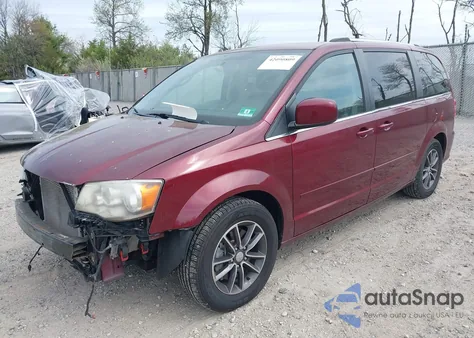 2017 Dodge Grand Caravan Sxt from USA, damaged, VIN 2C4RDGCG2HR715036